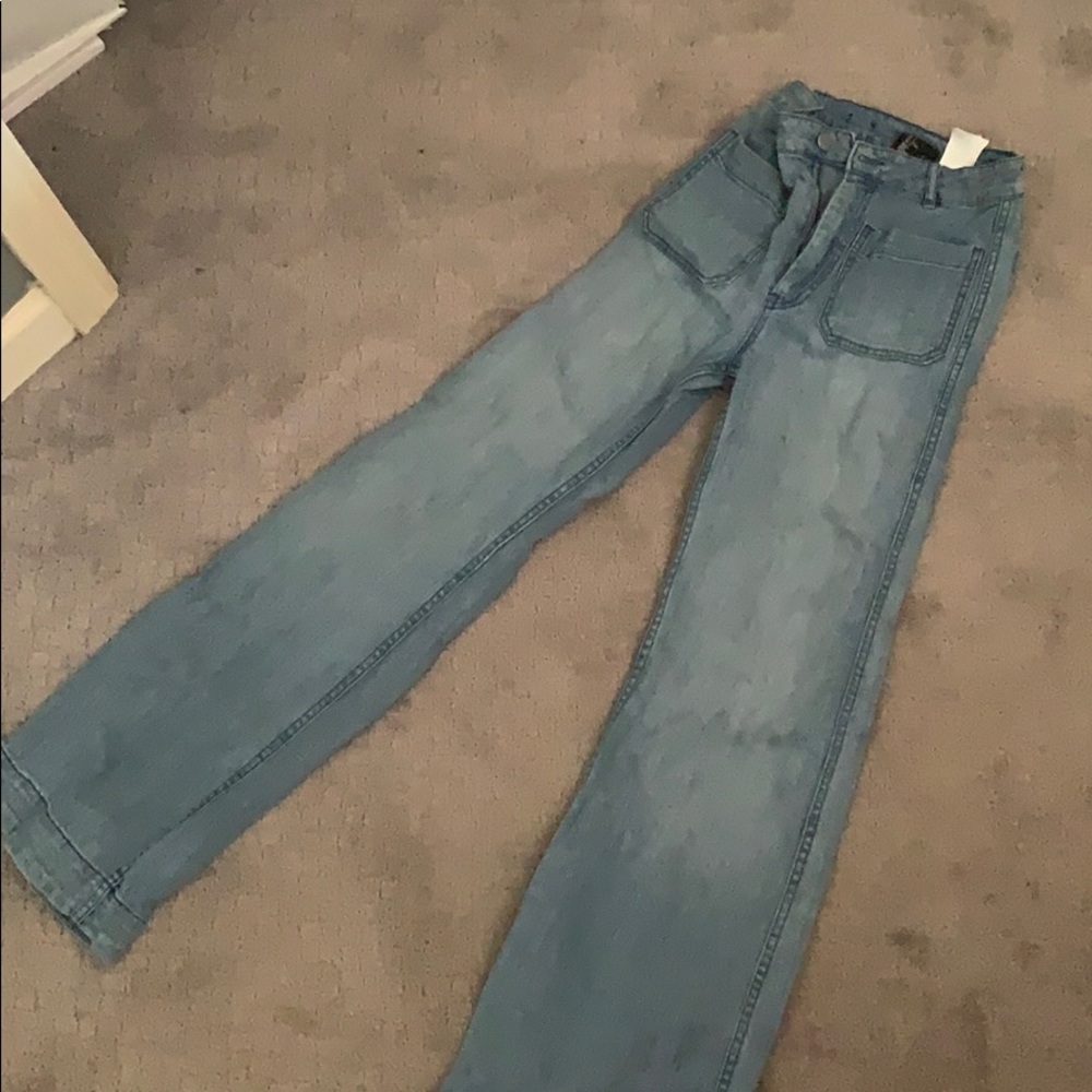 Bell bottom jeans